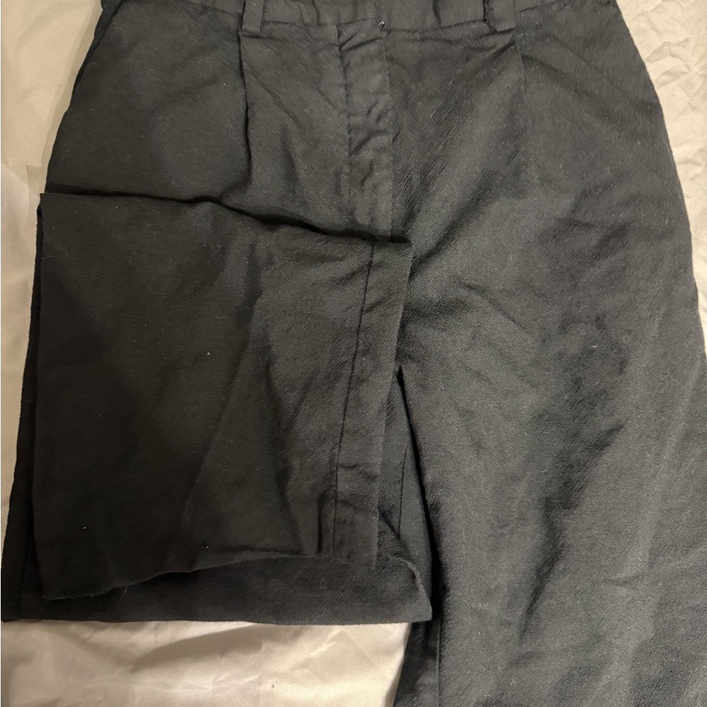 & Other Stories Charcoal Men's Flat Front Shorts